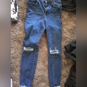 forever 21 blue push up jeans, size 28